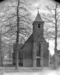 80892 Gezicht op de Nederlands Hervormde kerk te Blauwkapel (Kapelweg 21, gemeente Utrecht), uit het noordwesten.